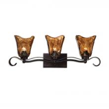  22801 - Uttermost Vetraio 3 Light Bronze Vanity Strip